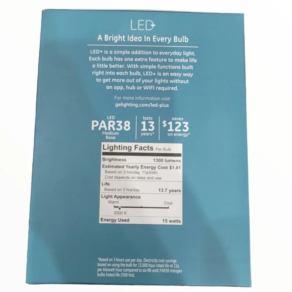 GE Lighting LED+ Color - Changing and Dimmable Outdoor Floodlight, 1 Pack